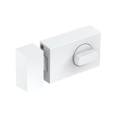 KS500 Utenpåligende Reilelås. Hvit