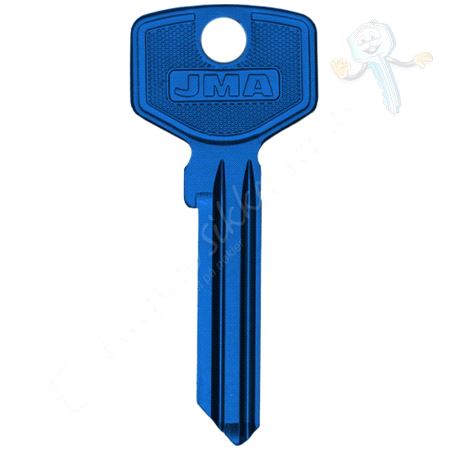 TV-3D Alu. Nøkkelemne Mørk Blå