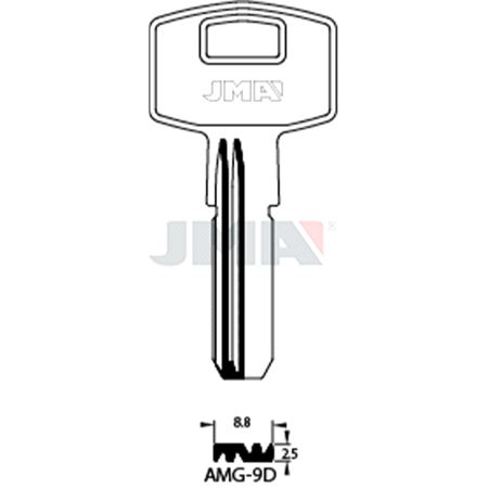 AMG-9D Nøkkelemne