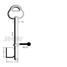 AS-1G Nøkkelemne, 2AS4