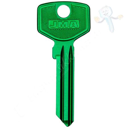 TV-3D Alu. Nøkkelemne Mørk Grønn