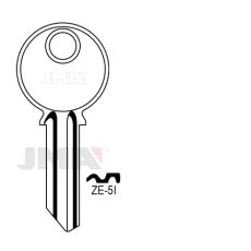 ZE-5i Nøkkelemne, ZI2S, ZE1R