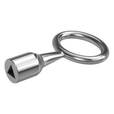 Krannøkkel 9mm Trekant