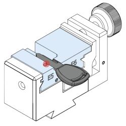 Bakk E5/E6 for Abus 6N/8N. ABU-103DP og ABU-104DP
