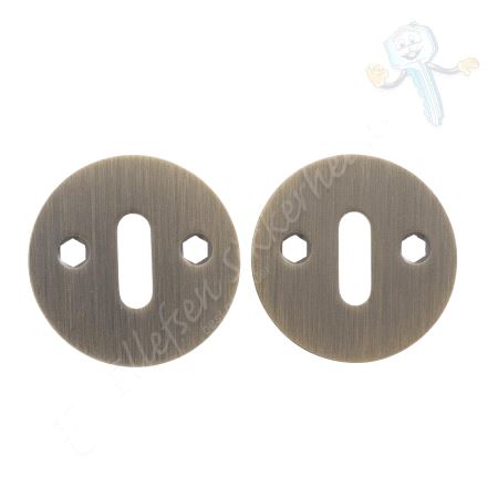 Nøkkelskilt 2mm Bronse