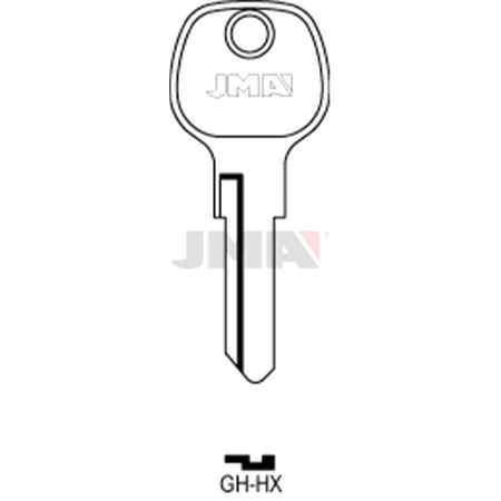 GH-HX Nøkkelemne GHE1/GH5R