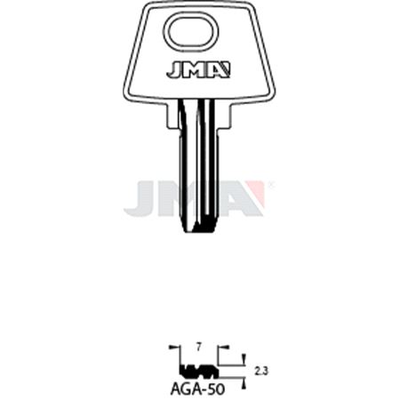 AGA-50 Nøkkelemne