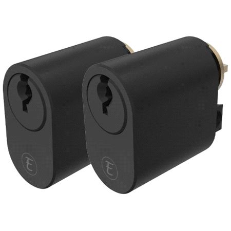 5520C-E Dobbelsylinder Sort