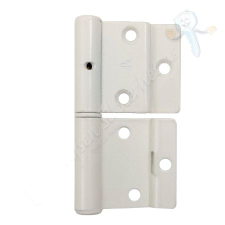 Vindushengsel 90mm Hvit Høyre