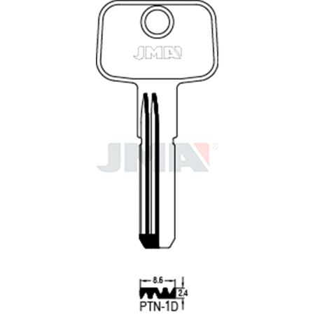 PTN-1D Nøkkelemne, PN1R, PT4R