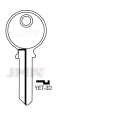 YET-3D Nøkkelemne, YT13R