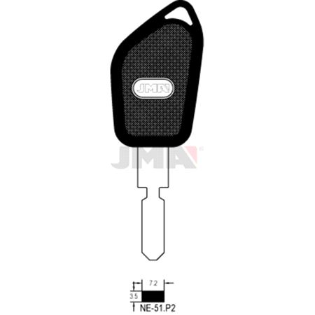 NE-51.P2 Nøkkelemne, PG31P, NE78P