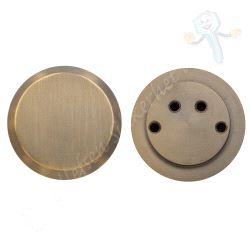 Blindskilt/Blindsylinder Utv. Bronse