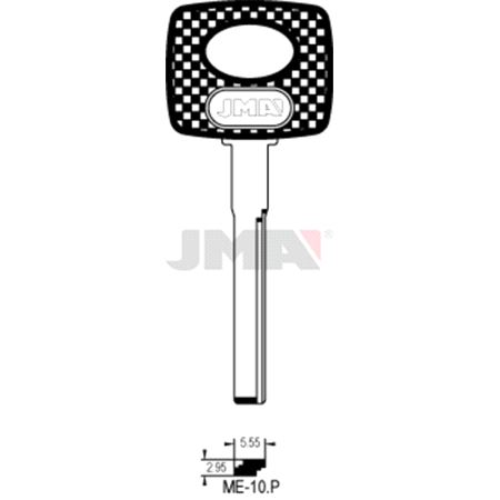 ME-10.P Nøkkelemne, MB55P, HU55P