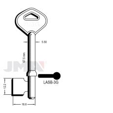 LASB-3G Nøkkelemne, 2LB1