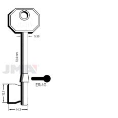 ER-1G Nøkkelemne
