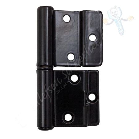 Vindushengsel 90mm Sort Høyre