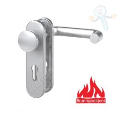 ZT2105 Langskilt med U-vrider/Fast kule. Rst.