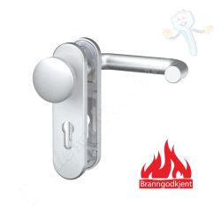 ZT2104 Langskilt med U-vrider/Fast kule. Alu F1