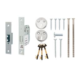 FAS 309 Låskasse Komplett. Forkrommet