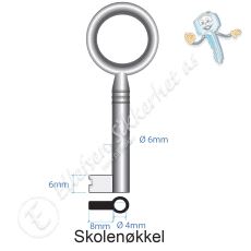 Junie 8x6-1 Skolenøkkel