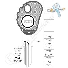 TP00 ZA-11.P Transponderemne
