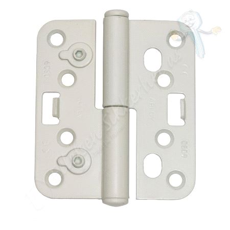 3248-110 Løftehengsel Venstre Hvit