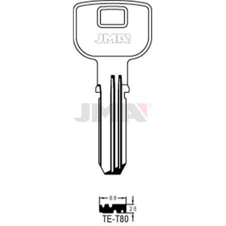 TE-T80 Nøkkelemne
