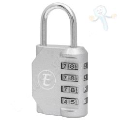 E73/30 Kodehengelås 30mm Grå