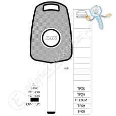 TP00 OP-11.P1 Transponderemne