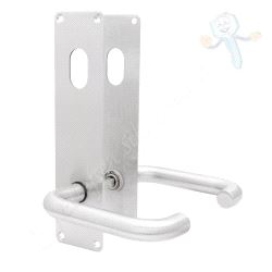 8752-E Langskilt med U-Vrider. Oval Fkrm