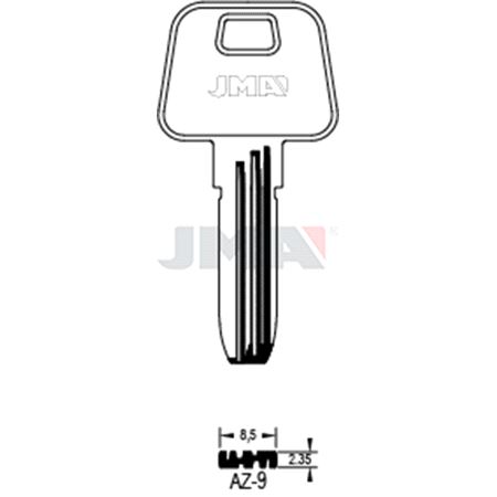 AZ-9 Nøkkelemne