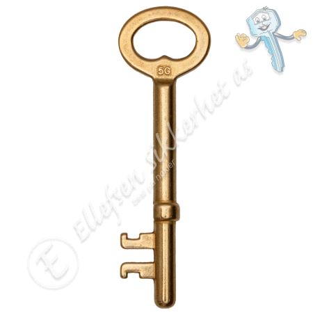 TV-5G, 5 NY Nøkkel Messing, 70TV5/5BDA5