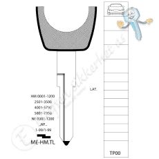 TP00 ME-HM.TL Transponderemne