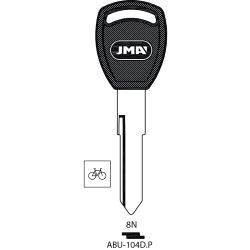 ABU-104DP Nøkkelemne, AB125RCP, Abus 8N