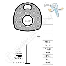 TP00 OP-WH.P Transponderemne