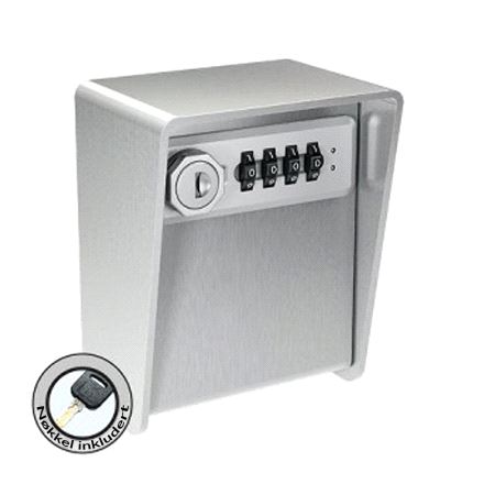 SSZ350 Nøkkelsafe med Kode og Master nøkkel. Rst