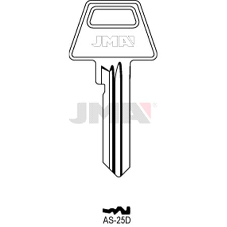 AS-25D Nøkkelemne, ASS176